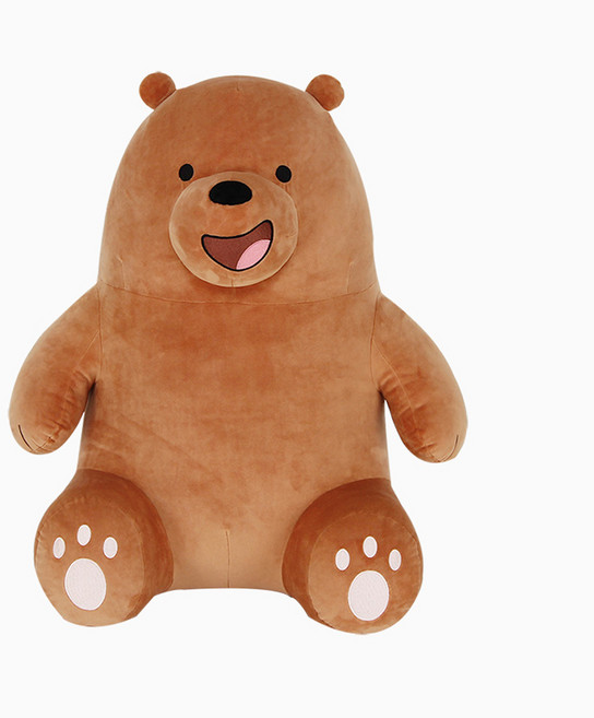 [돌앤돌스] 위 베어 베어스 자이언트 시팅(90cm)_그리즐리 곰인형 대형인형, 1개