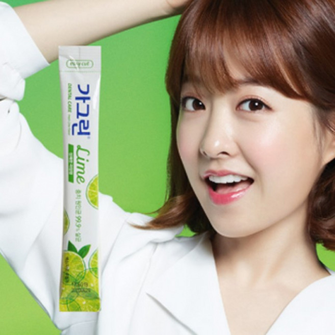 [동아제약] 가그린 일회용 스틱형 라임향 구취제거 입냄새 제거, 10ml, 30개