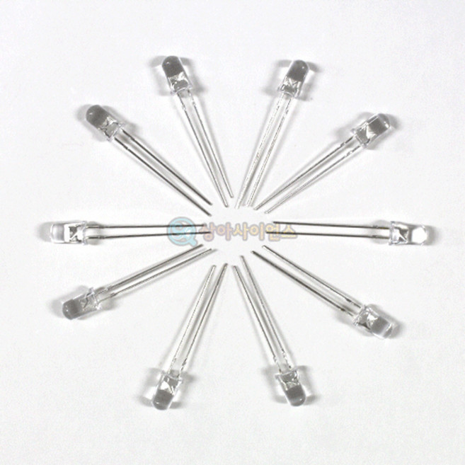 고휘도 발광다이오드(10개입)(흰색) RSA