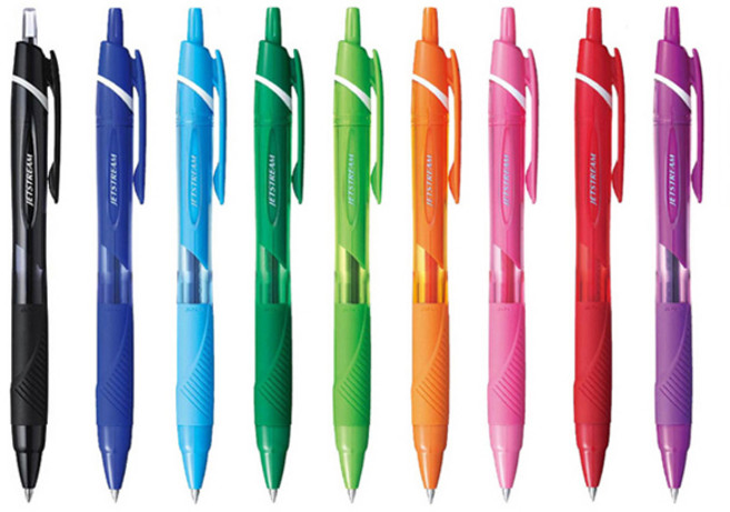 유니 제트스트림 볼펜 SXN-150-07, 레드, SXN-07C