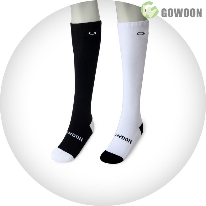 고운골프 타원자수 오버 니삭스, 블랙