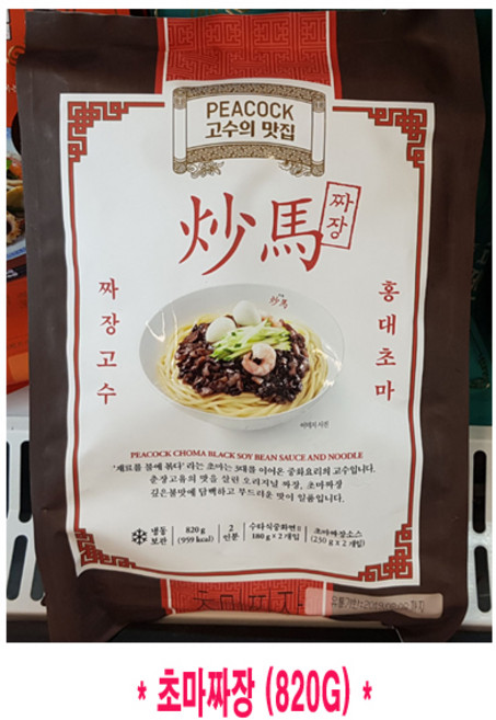 코스트코 PEACOCK 고수의 맛집 초마짜장 820g 2인분, 1개
