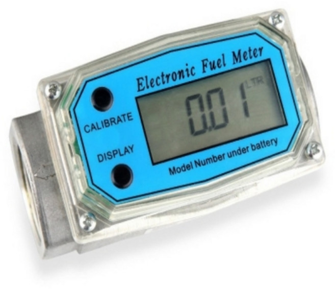 터빈 주유메타기 기름 오일 물 액체 유량계, 1개