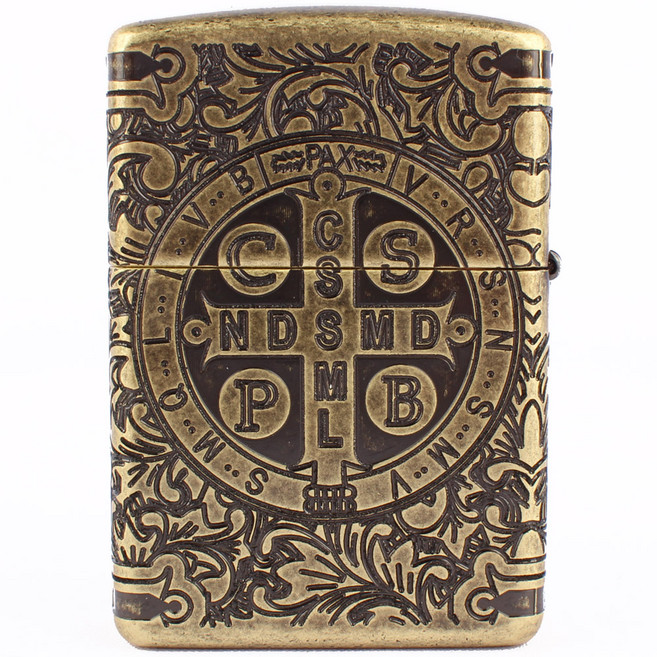 ZIPPO 지포라이터 콘스탄틴 29719 ARMOR ST BENEDICT 오일증정