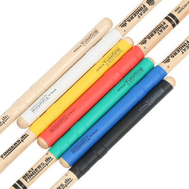 비트핑거스 드럼스틱 스틱테이프 스틱랩 TUBEGRIP (미끄럼방지), BF-STG-GR (초록), 1개