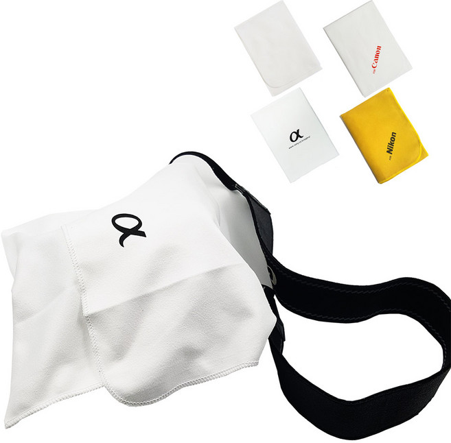 Zoom-AI 마이크로 화이버 극세사 카메라 포켓융 모음, 소니 로고 포켓융, 1개