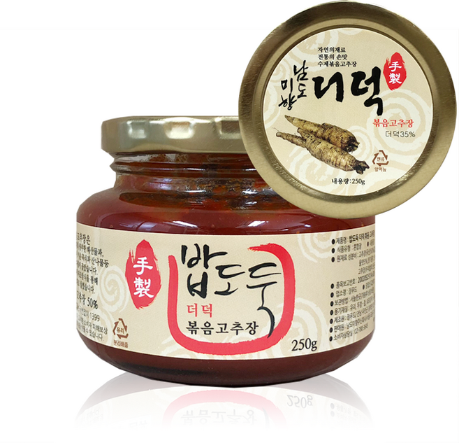 남도미향 밥도둑 더덕 볶음고추장 250g, 1개