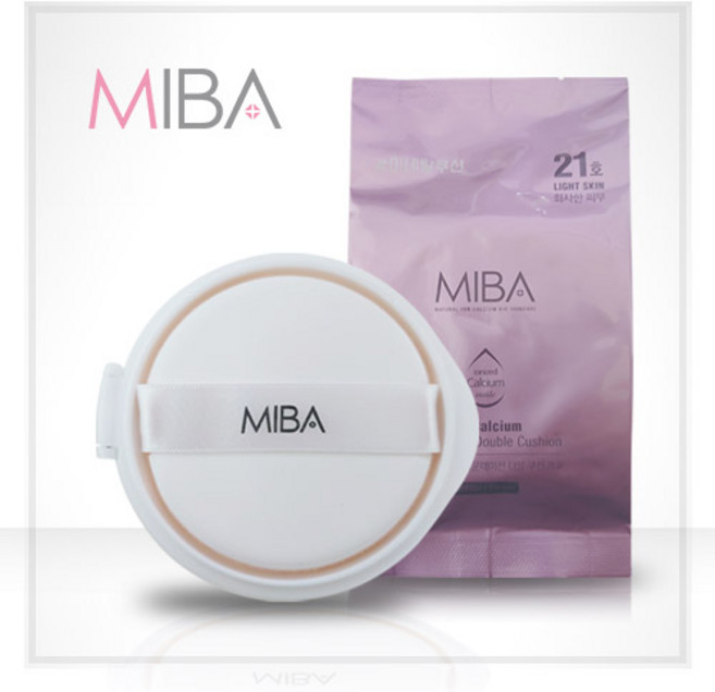 미바 파운데이션 더블 쿠션 21호 (리필), 21호(리필), 1개