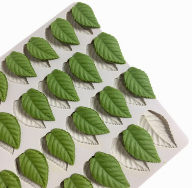 수제몰드 리프 나뭇잎 데코몰드 (28구) #나뭇잎몰드