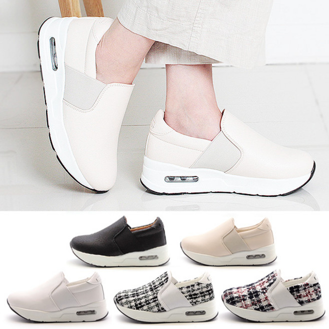 베라슈즈 편안한 착화감 여성 남성 에어 슬립온 운동화 스니커즈 런닝화 조깅화 워킹화 헬스화 메시 스판 남자 여자 키높이 여성운동화 헤서