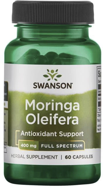 스완슨 모링가 올레이페라 400mg 캡슐, 1개, 60정 - 쿠팡