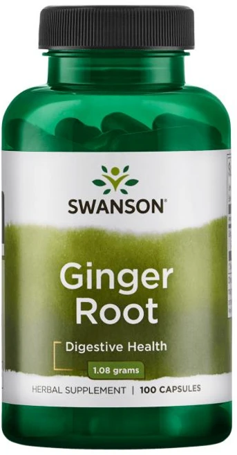 스완슨 진저 루트 1.08g 캡슐, 1개 - 쿠팡