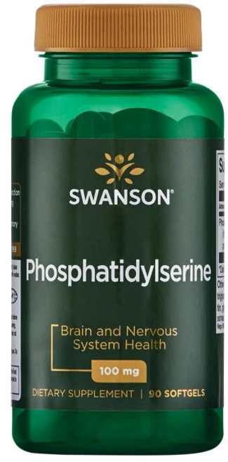 스완슨 포스파티딜세린 100mg 소프트젤, 90정, 1개 - 쿠팡