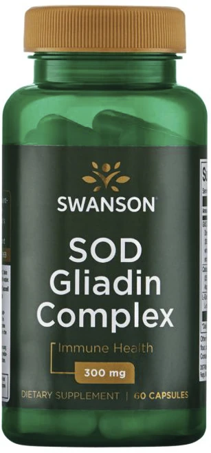 Swanson SOD 글리아딘 컴플렉스 300mg 캡슐, 1개, 60정 - 쿠팡