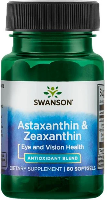 스완슨 아스타잔틴 & 제아잔틴 소프트젤, 1개, 60정 - 쿠팡