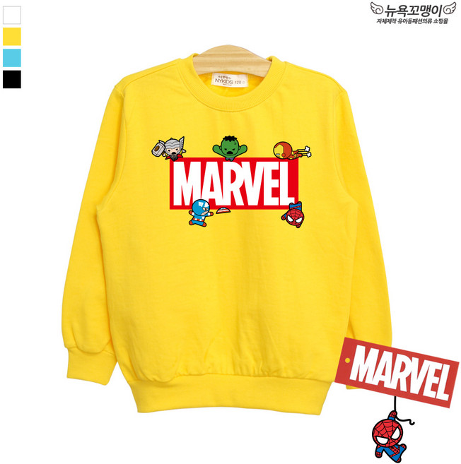 뉴욕꼬맹이 마블 P021 맨투맨z