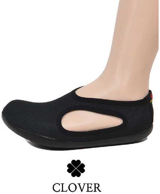 [AEA_0298027] (사이즈 : L(250~255) | 색상 : 검정) (굿워킹힐링)허리무릎발목 통증완화 고탄력 쿠션으로 충격흡수 스포츠 덧신-1매 발열덧신 덧버선 여성양말