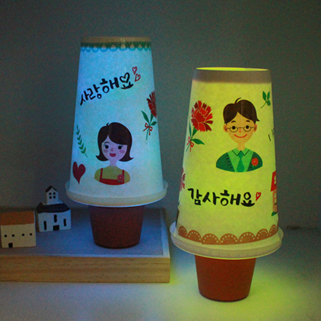 [잼잼아트] 어버이날 종이컵 스탠드(5인)