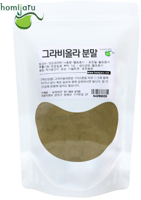 호미자루 그라비올라 분말 200g, 1개