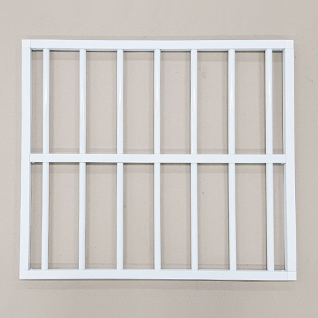 ST시스템 알루미늄방범창 셀프 방범 자가설치, 1개, 화이트