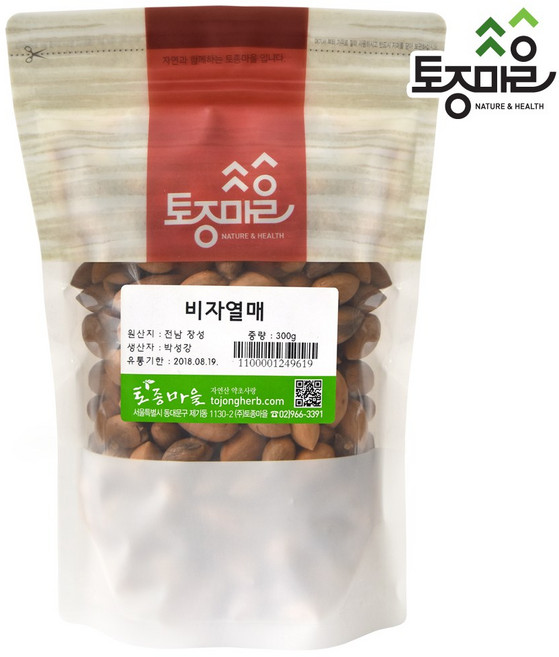[토종마을] 국산 비자열매 300g, 1개