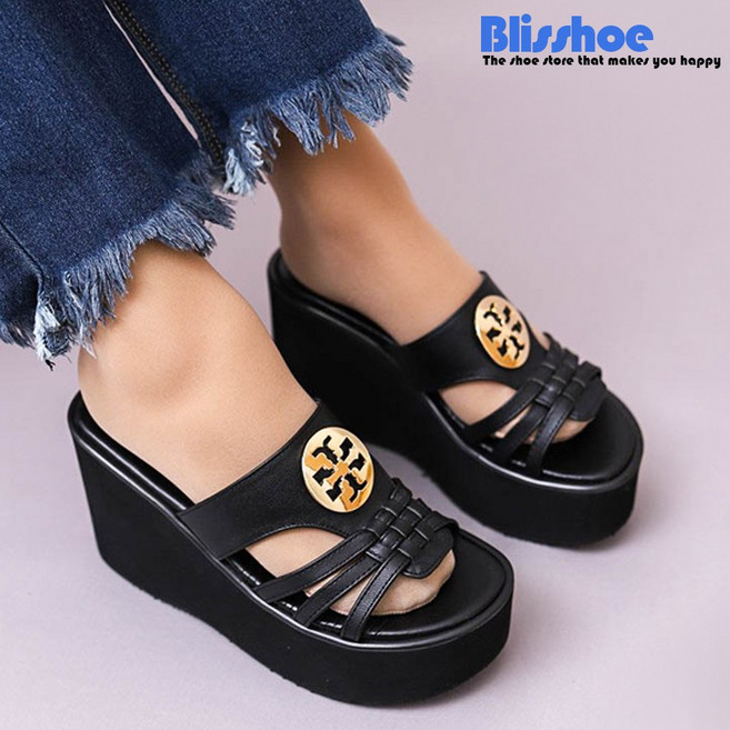 블리슈 프란시스 통굽슬리퍼 7cm 10cm 가벼운슬리퍼 여성슬리퍼