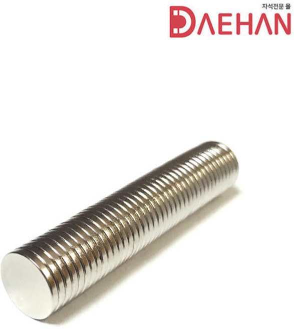 초강력 네오디움 자석 250종, 065.원형자석 지름12mm두께1.5mm, 1개