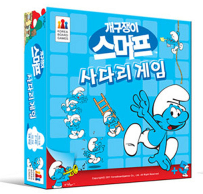 20000 개구쟁이 스머프 사다리게임 / 보드게임, 혼합색상, 1개