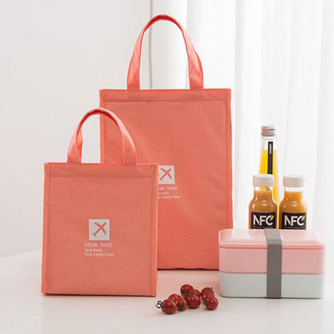 엔비 플레인 소형 보냉가방 보온가방 도시락가방 피크닉가방, 플레인보냉가방 핑크스몰ALB082, 색상:플레인보냉가방 핑크스몰ALB082