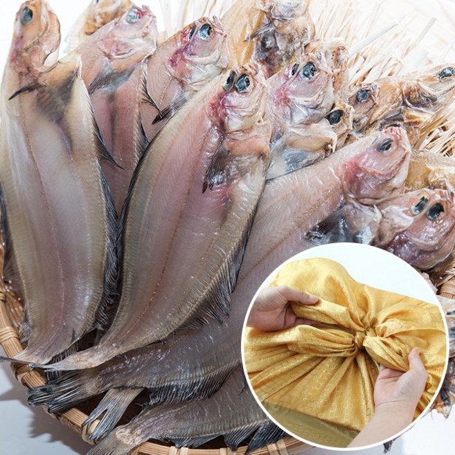 동해 반건조 물가자미(미주구리) 선물세트 1kg, 단품, 1세트