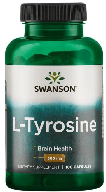 스완슨 L-타이로신 500mg 캡슐, 100정, 1개 - 쿠팡