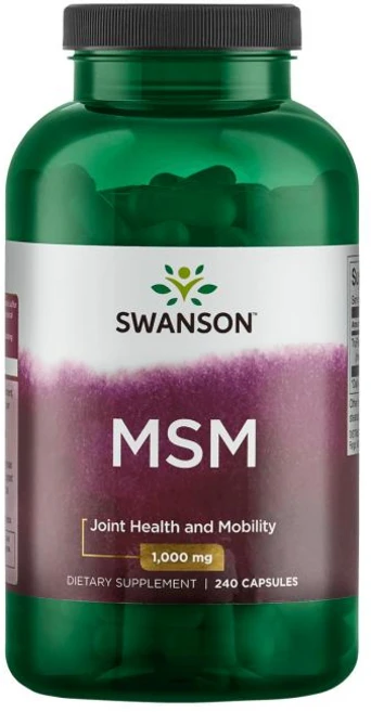 스완슨 MSM 1000mg 캡슐, 1개, 240정 - 쿠팡