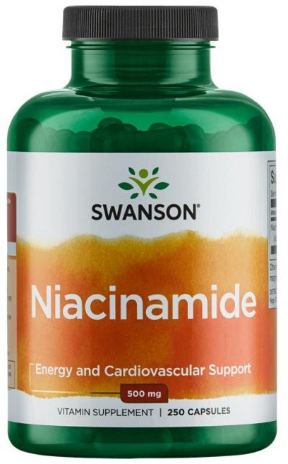 스완슨 나이아신아마이드 500mg 캡슐, 1개, 250정