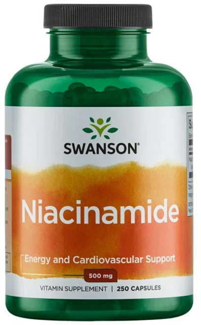 스완슨 나이아신아마이드 500mg 캡슐, 1개, 250정 - 쿠팡
