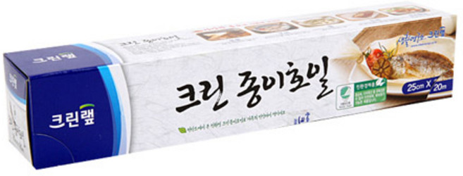 크린랲 크린 종이호일, 20m, 1개입, 1개