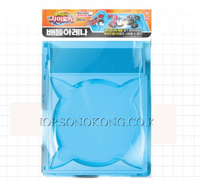 자이로카 손오공 팽이전사 배틀팽이 바이크 변신시스템 팽이, 자이로카베틀 아레나(파랑), 1개