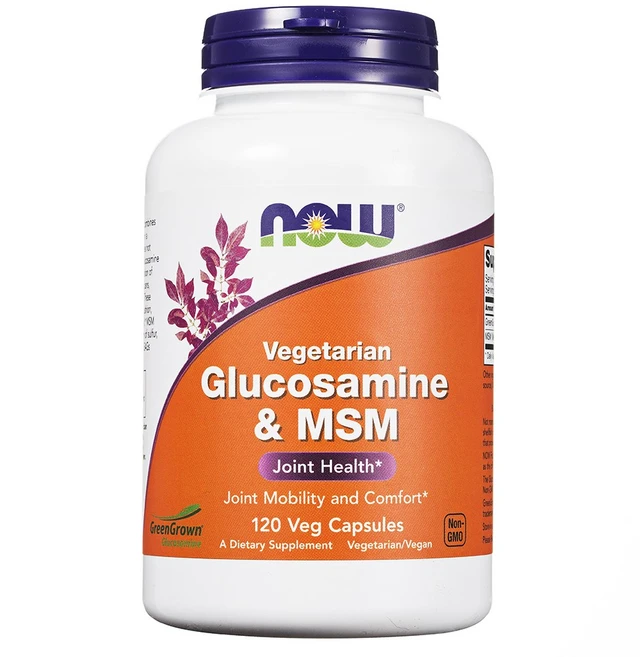 나우푸드 베지테리안 글루코사민 & MSM 베지 캡슐, 120정, 1개 - 쿠팡