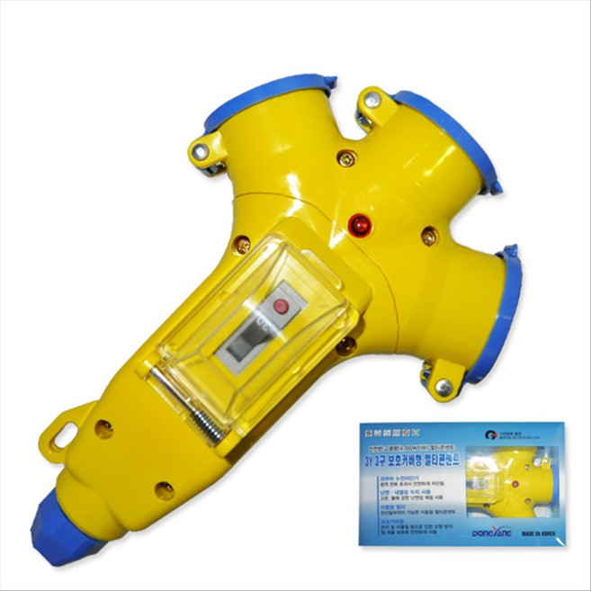 진흥전기 동양 Y자 3구 멀티콘센트만, 1개