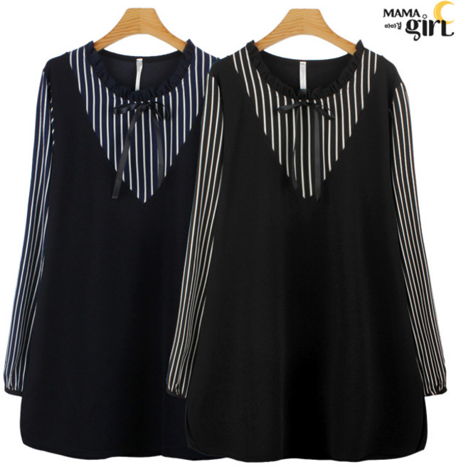 마마걸 수연 블라우스 빅사이즈여성의류 중년여성블라우스 큰사이즈블라우스 엄마옷 빅사이즈 88사이즈 50대여성의류 마담의류