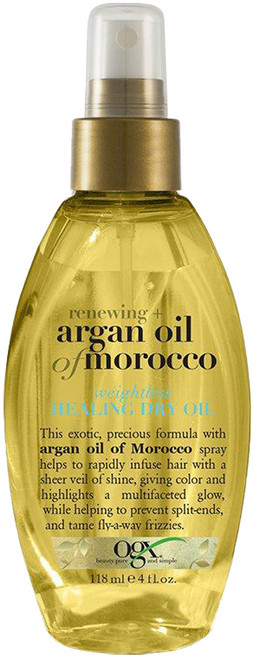 OGX 헤어 오일 아르간 오일 오브 모로코 힐링 드라이 오일, 118ml, 1개