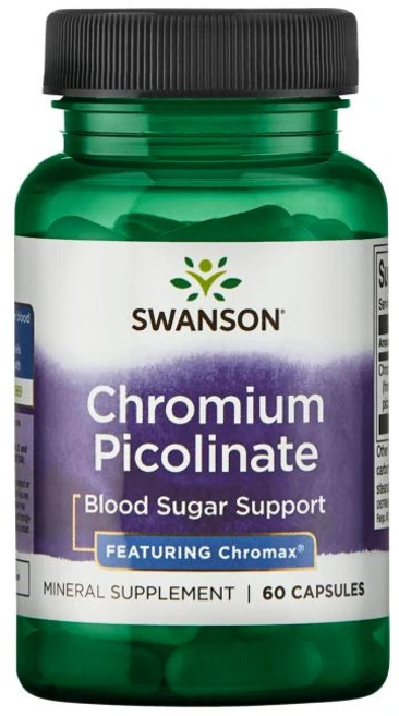 Swanson 크로뮴 피콜리네이트 200Mcg 캡슐, 60개입, 1개, 60정 - 쿠팡