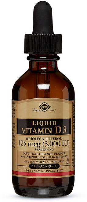 솔가 리퀴드 비타민 D3 5000IU, 59ml, 1개