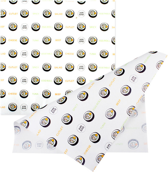 김밥포장지, 1세트, 100개