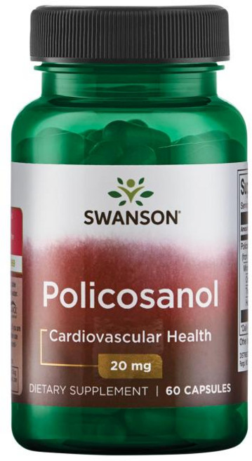 스완슨 폴리코사놀 20mg 캡슐, 60정, 1개