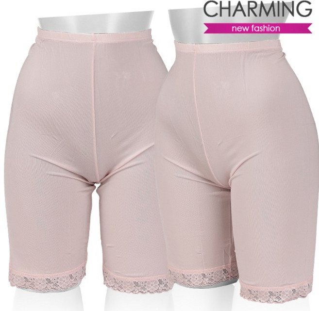챠밍 국내생산여성인견레이스5부바지601P