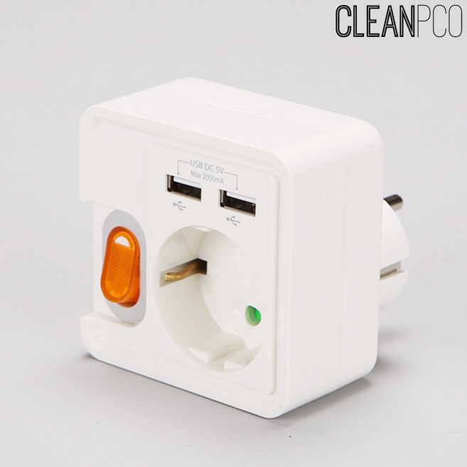 이제로 USB 충전 콘센트 16A 1구 PSDCPS-S1216A, 1개