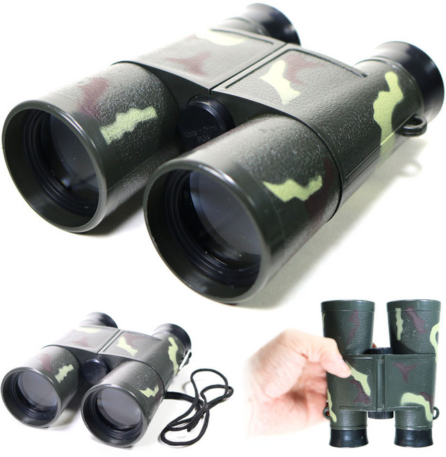 재미모리 밀리터리 쌍안경 망원경, 4배, 1개