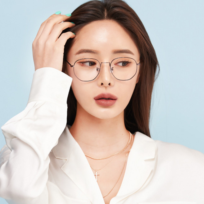 더브릴레 남자 여자 국산 금테 다각형 안경테