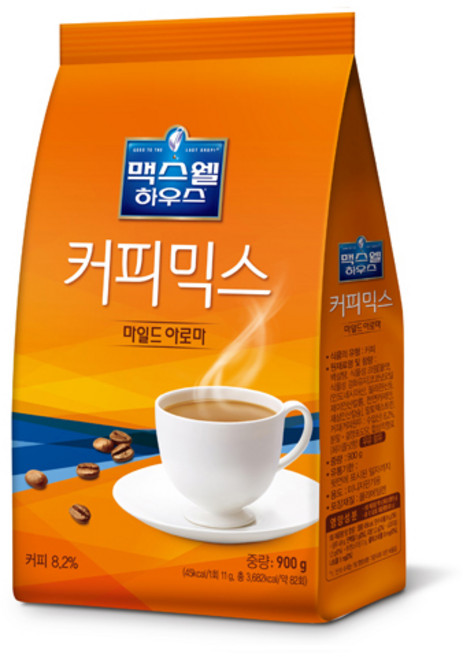 맥스웰하우스 자판기용 마일드 아로마 커피믹스, 900g, 1개입, 1개