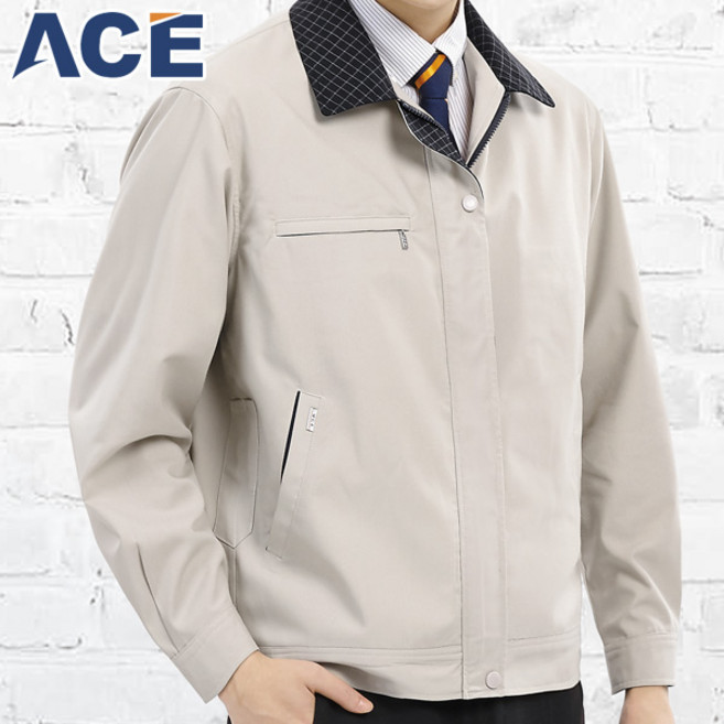 에이스 유니폼 ACE-104 춘추 점퍼 작업복 정비복 근무복 단체복